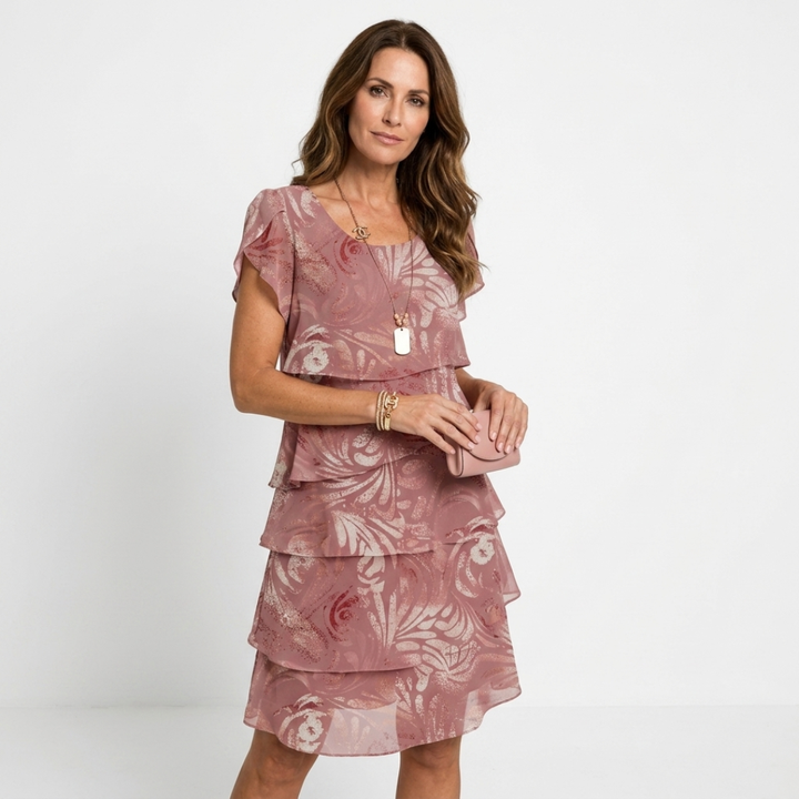 Deborah - Elegantna haljina s volanima