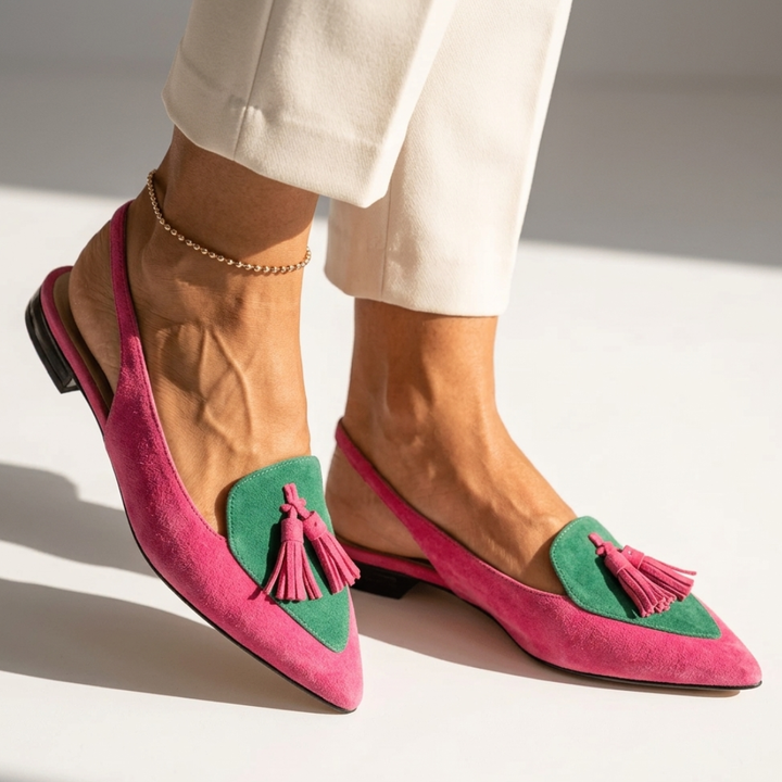 Suelen - Šiljate Slingback Cipele