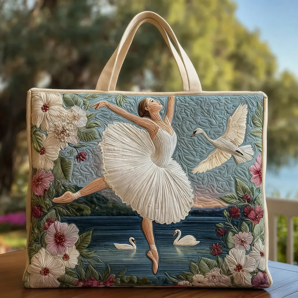 Eleganza Balletto Cigno | Ručno izrađena prošivena torba